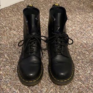 Dr Marten 1460 WOMENS SMOOTH LEATHER LACE UP BOOTS